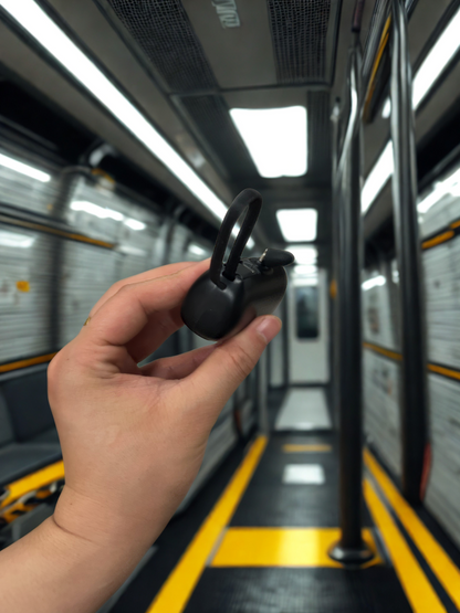 Mini Capsule Power Bank with Lightning & Type C Plugs